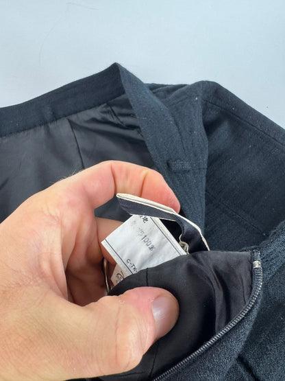 Jupe en laine Dior vintage noire M