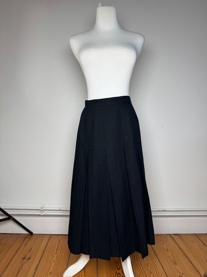 Jupe en laine Dior vintage noire M