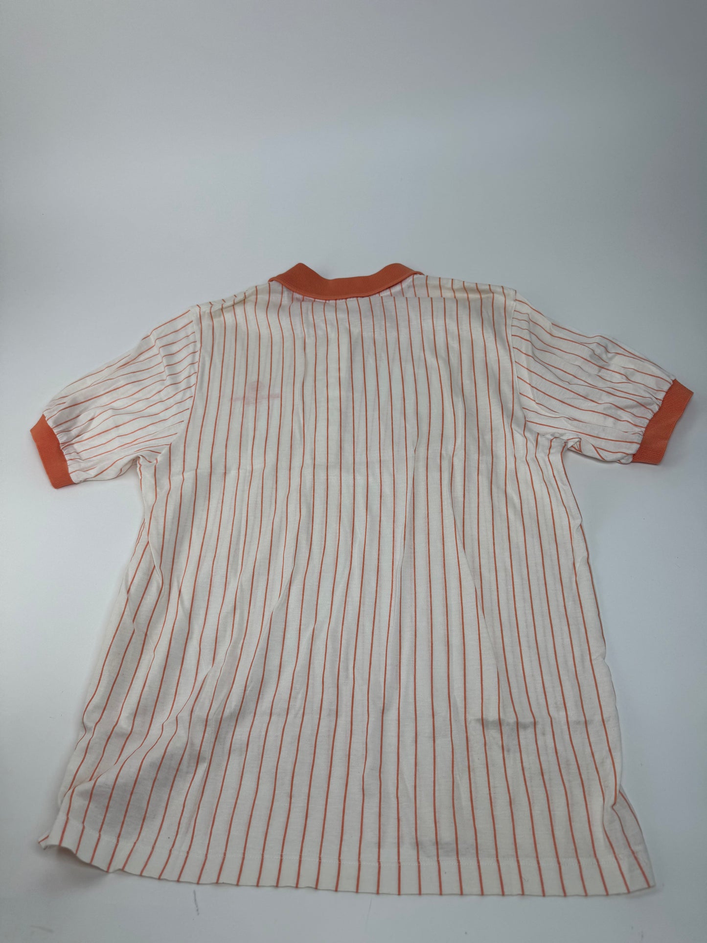 Vintage Balenciaga Twin Set Orange white L