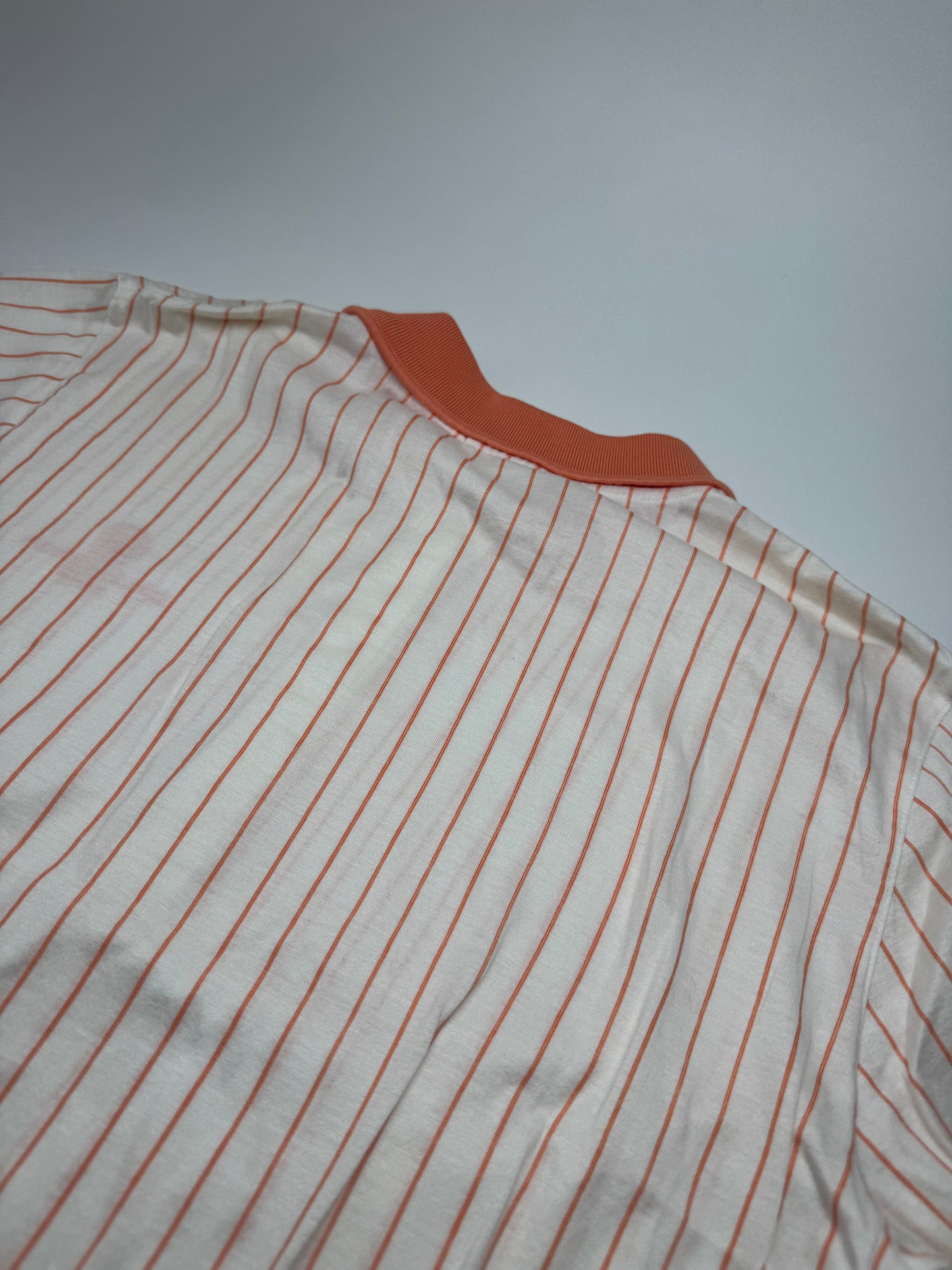 Vintage Balenciaga Twin Set Orange white L