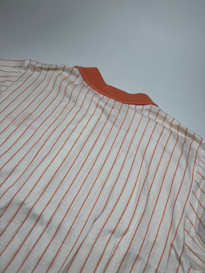 Vintage Balenciaga Twin Set Orange white L