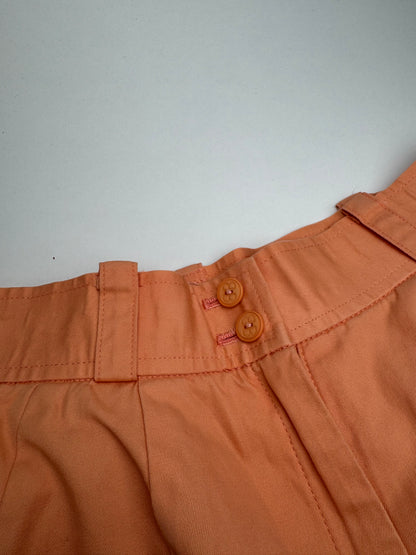 Vintage Balenciaga Twin Set Orange white L