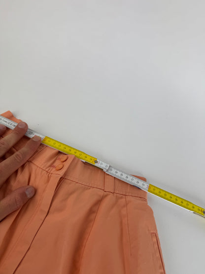 Vintage Balenciaga Twin Set Orange white L