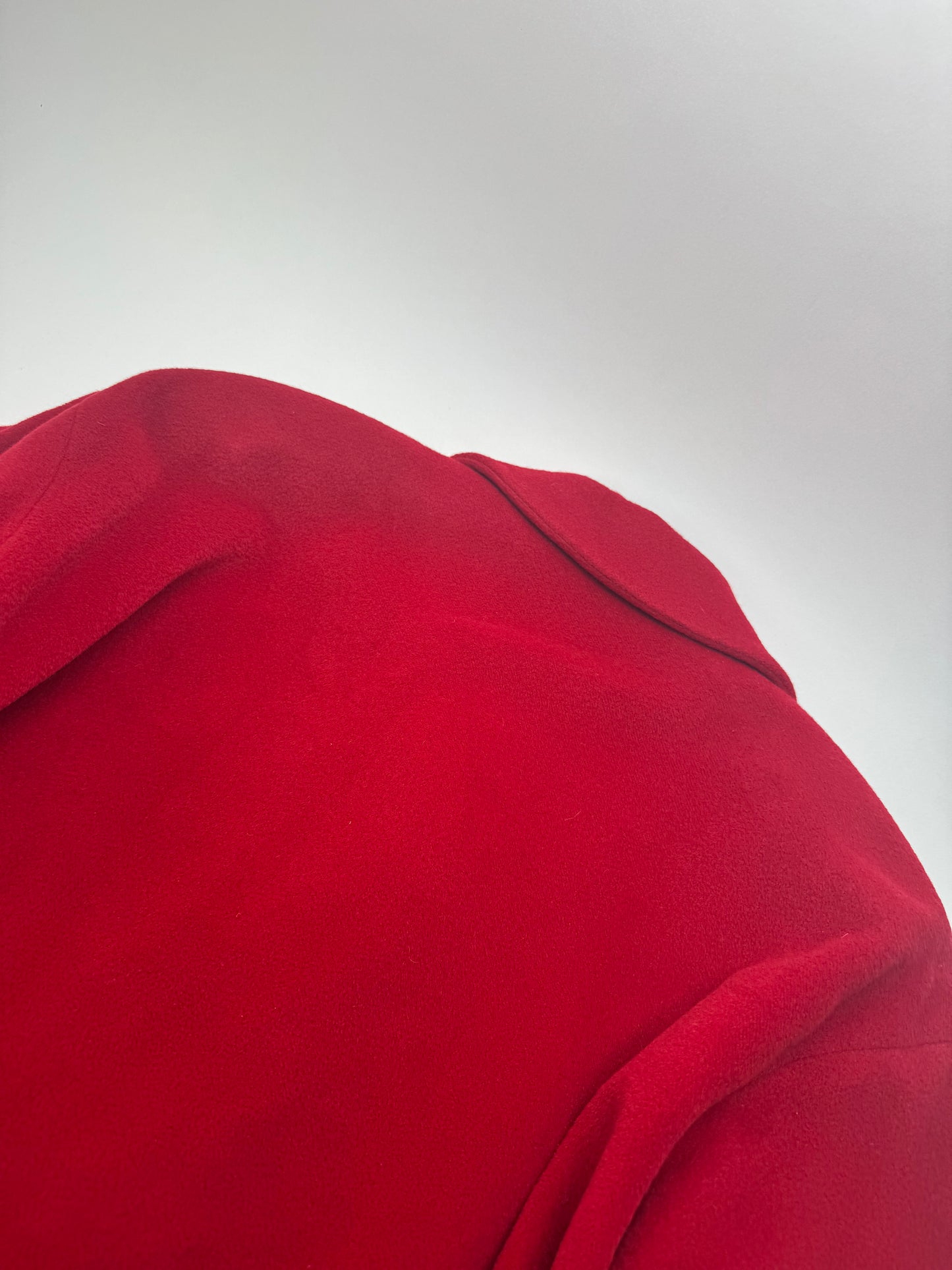 Vintage Balenciaga Wool Coat M red