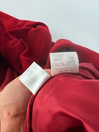 Vintage Balenciaga Wool Coat M red