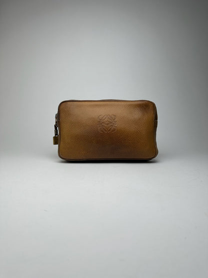 Vintage Loewe Leather Clutch