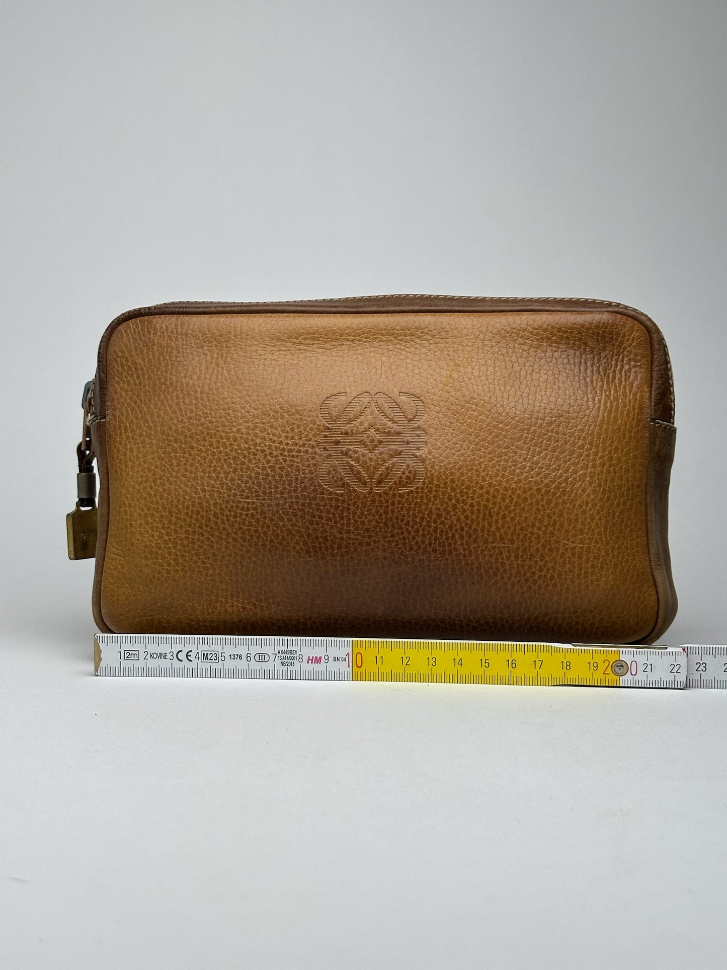 Vintage Loewe Leather Clutch
