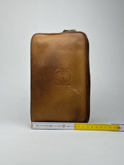 Vintage Loewe Leather Clutch