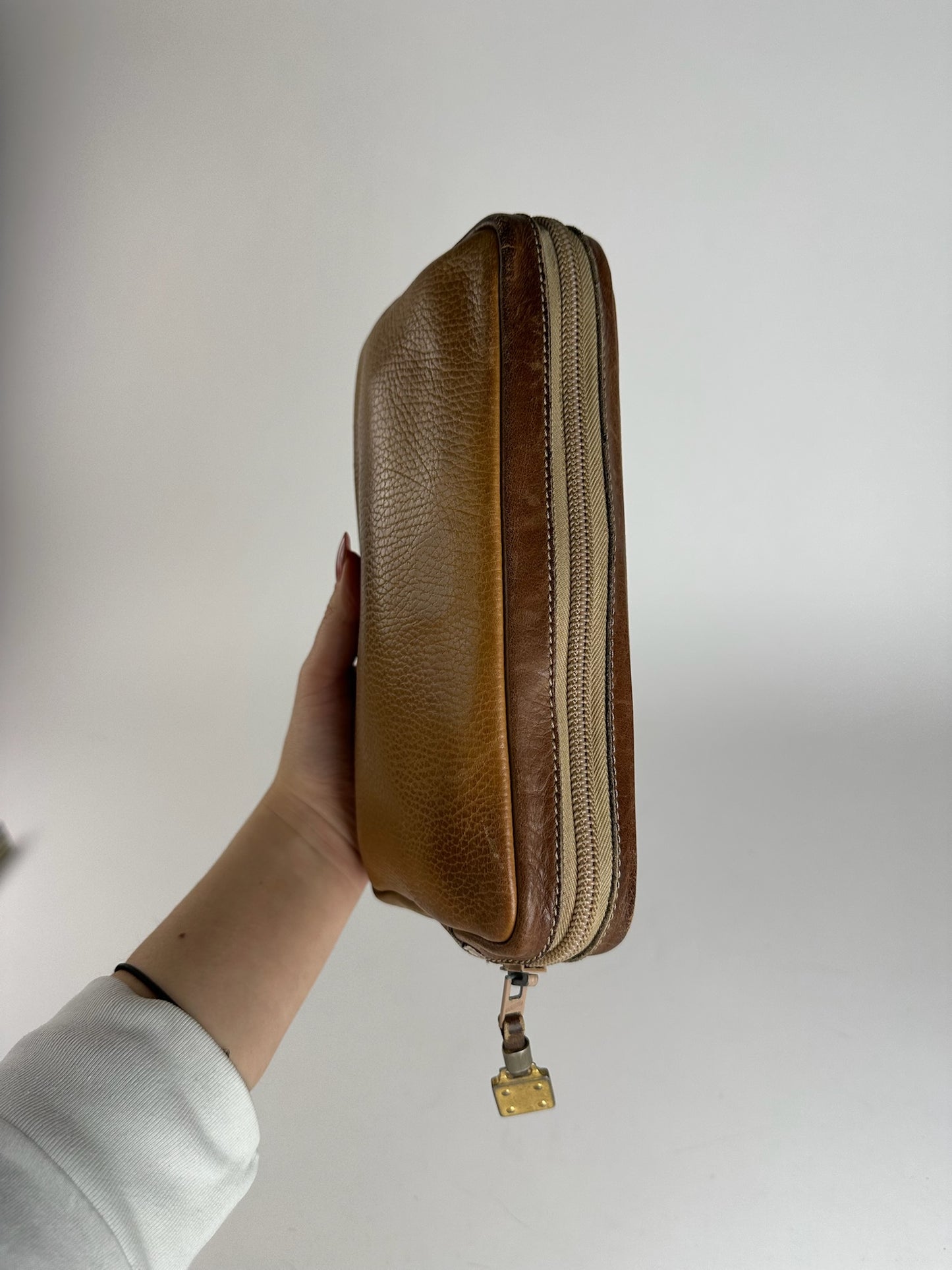Vintage Loewe Leather Clutch