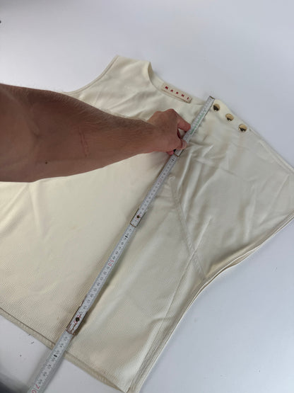 Vintage Marni Top White 38/M