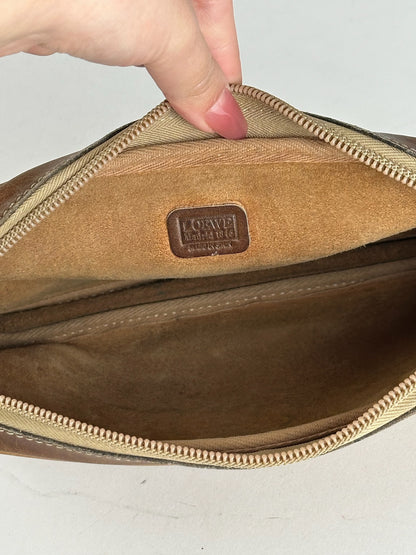 Vintage Loewe Leather Clutch