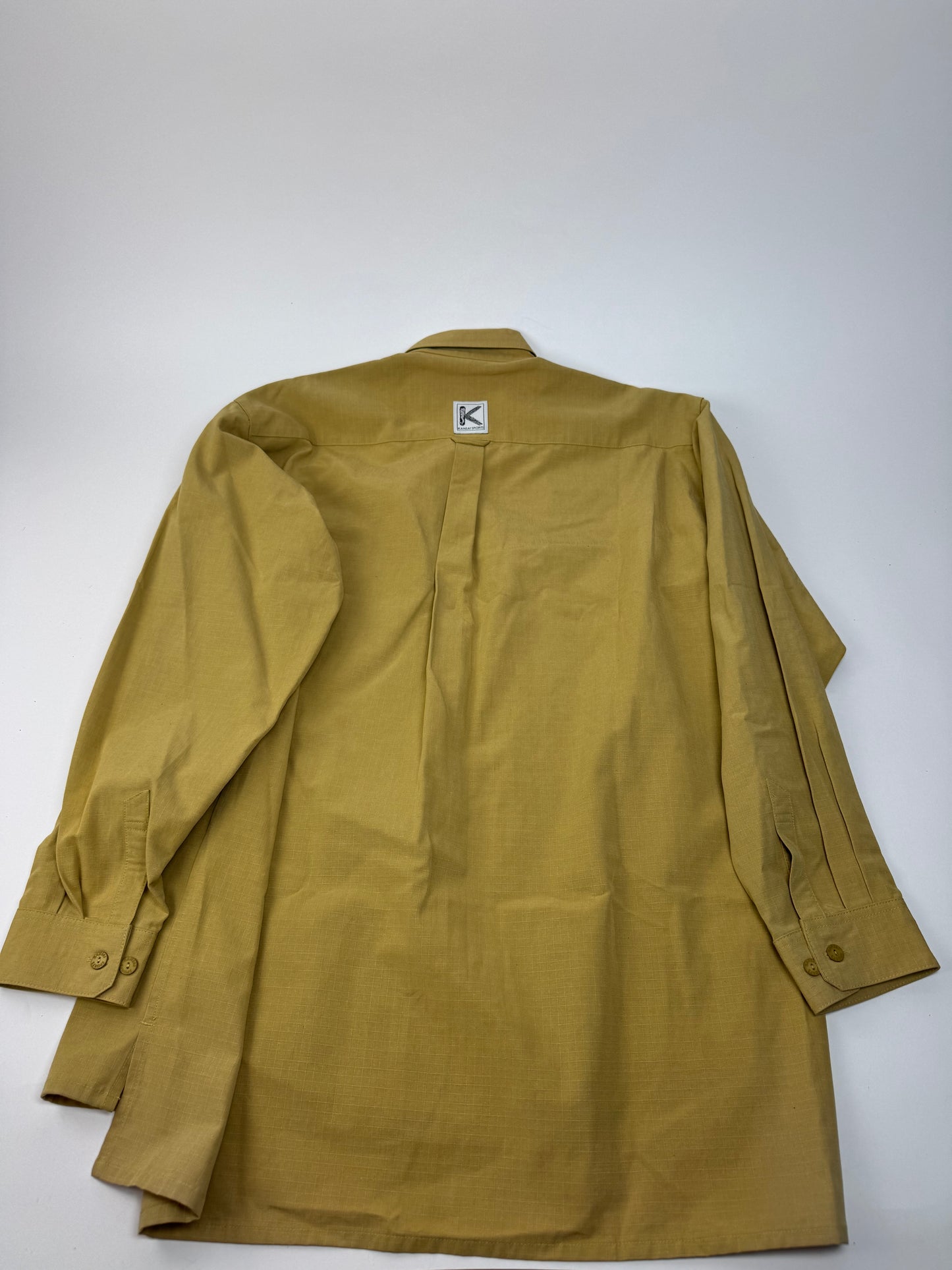 Vintage Kansai Yamamoto Shirt Yellow Black L