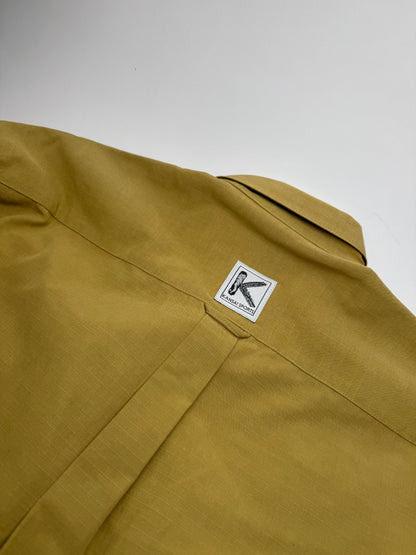 Vintage Kansai Yamamoto Shirt Yellow Black L