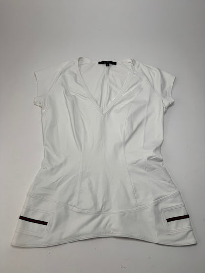 Vintage Gucci top polyester white 38/M