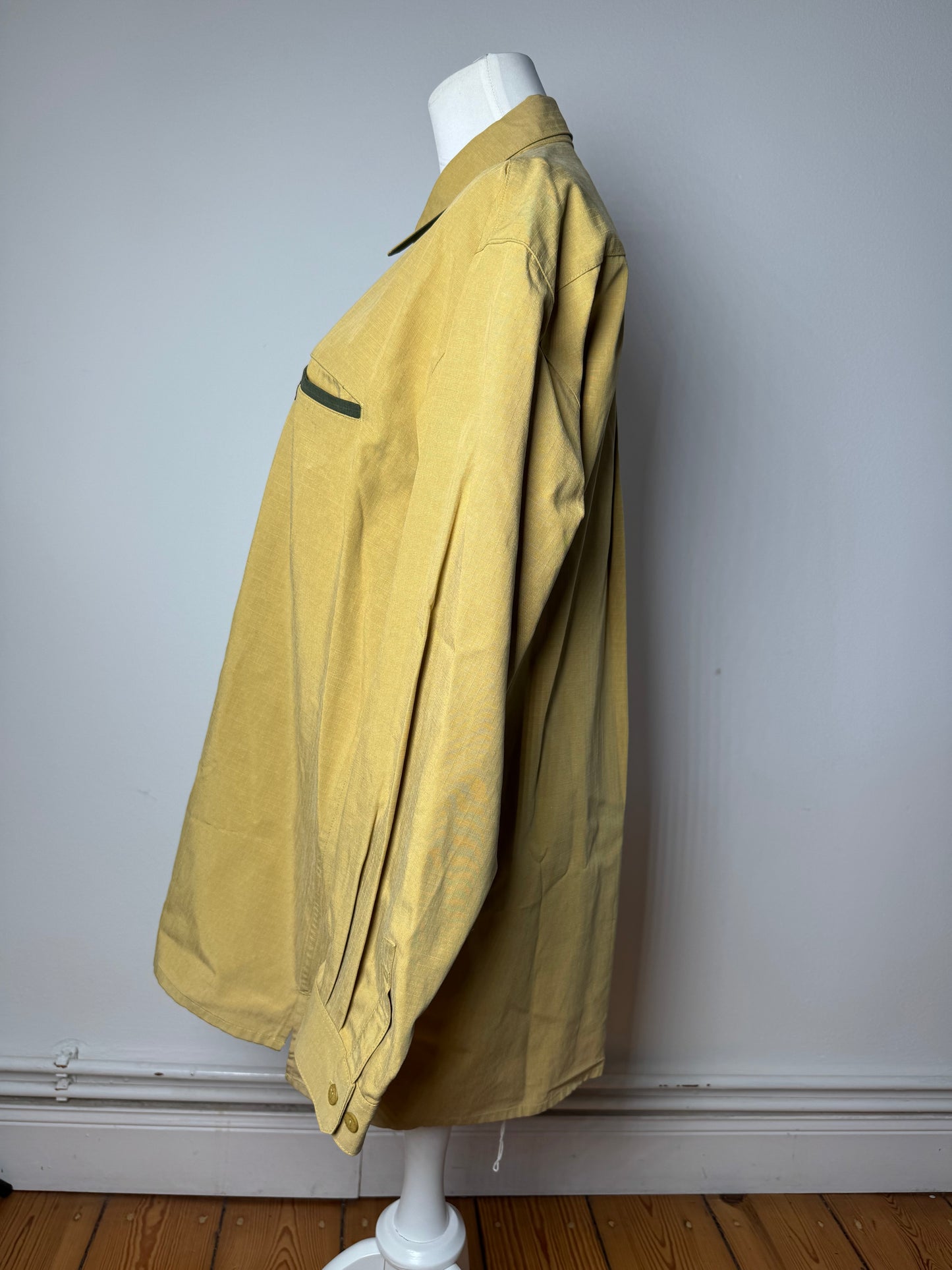 Vintage Kansai Yamamoto Shirt Yellow Black L