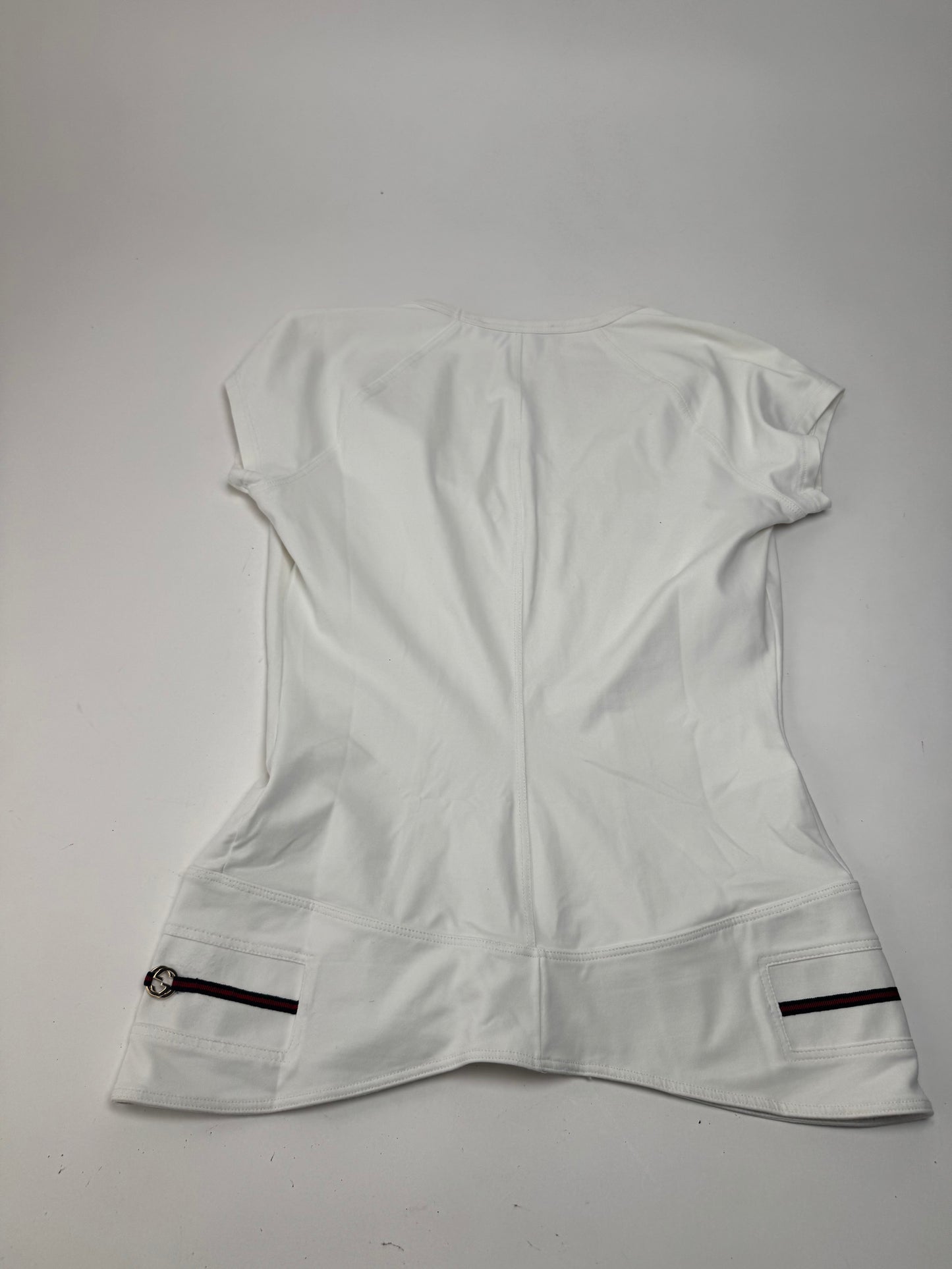 Vintage Gucci top polyester white 38/M