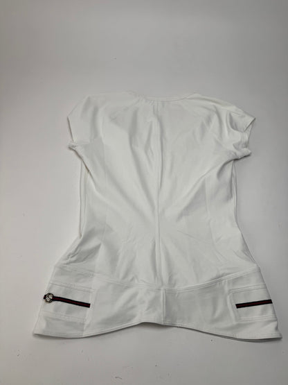 Vintage Gucci top polyester white 38/M