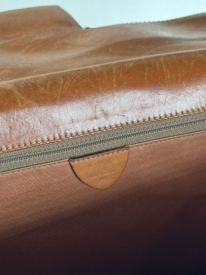 Vintage Celine Monogram Leather bag brown