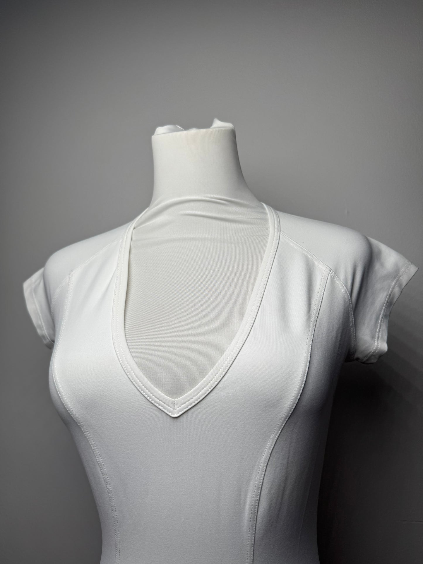 Vintage Gucci top polyester white 38/M