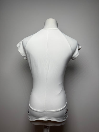 Vintage Gucci top polyester white 38/M