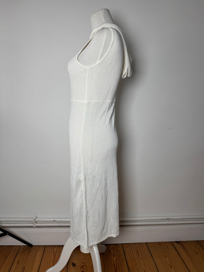 Vintage Balenciaga Hood Dress White 38/M