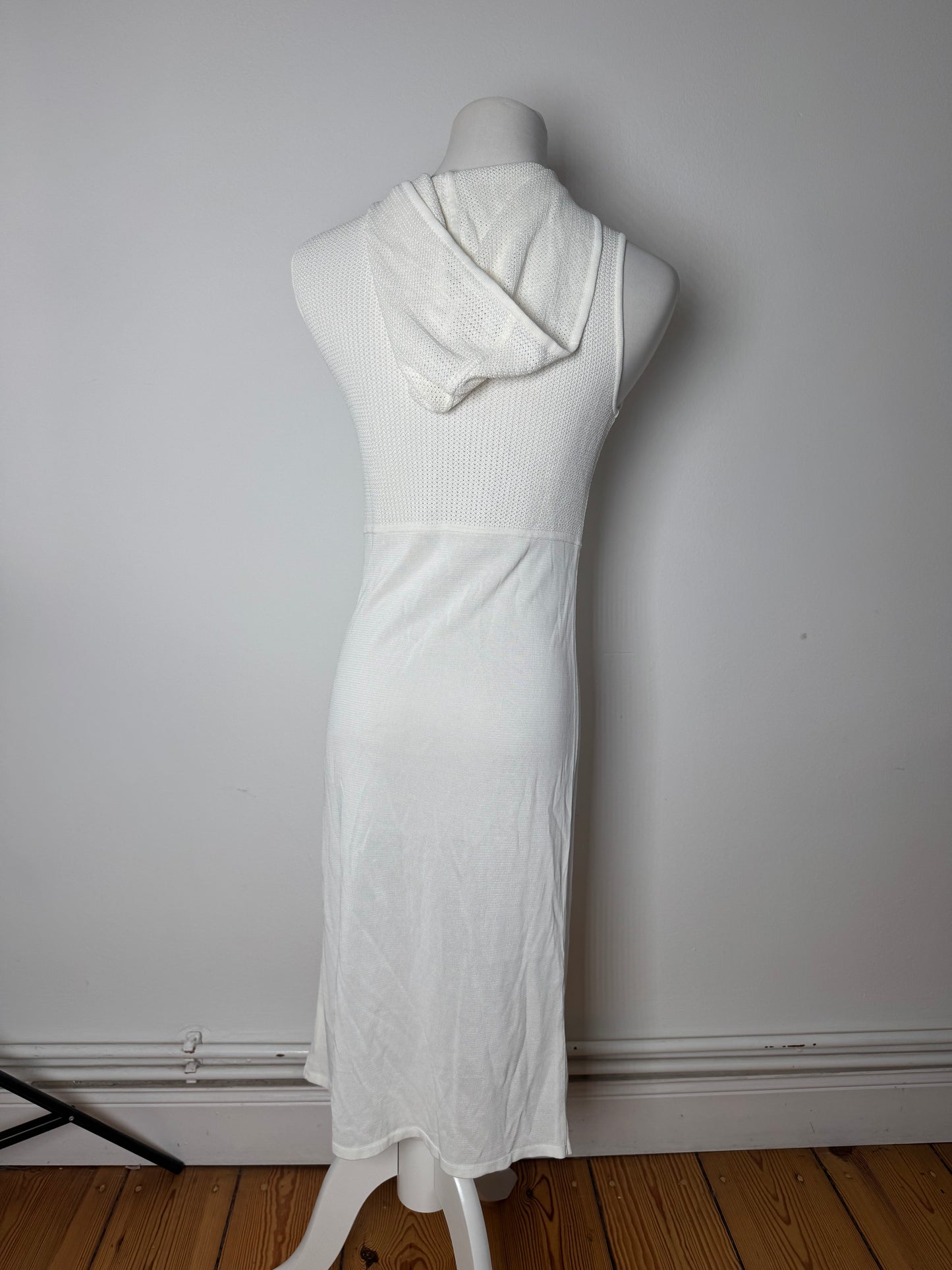 Vintage Balenciaga Hood Dress White 38/M