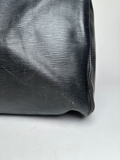 Vintage Louis Vuitton EPI Leather 60 Keepball Black