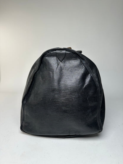Vintage Louis Vuitton EPI Leather 60 Keepball Black