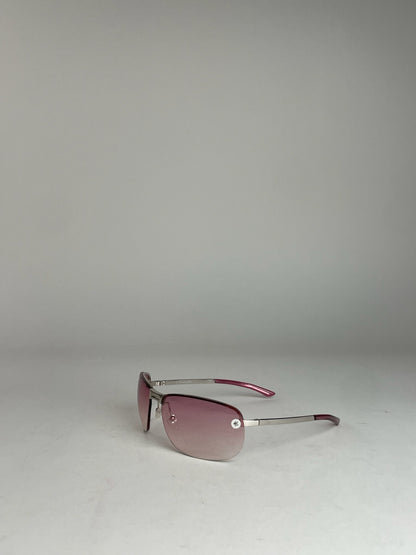 Vintage Dior Rimless Sunglasses Purple