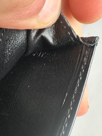 Vintage Louis Vuitton EPI Leather ID Holder Wallet Black