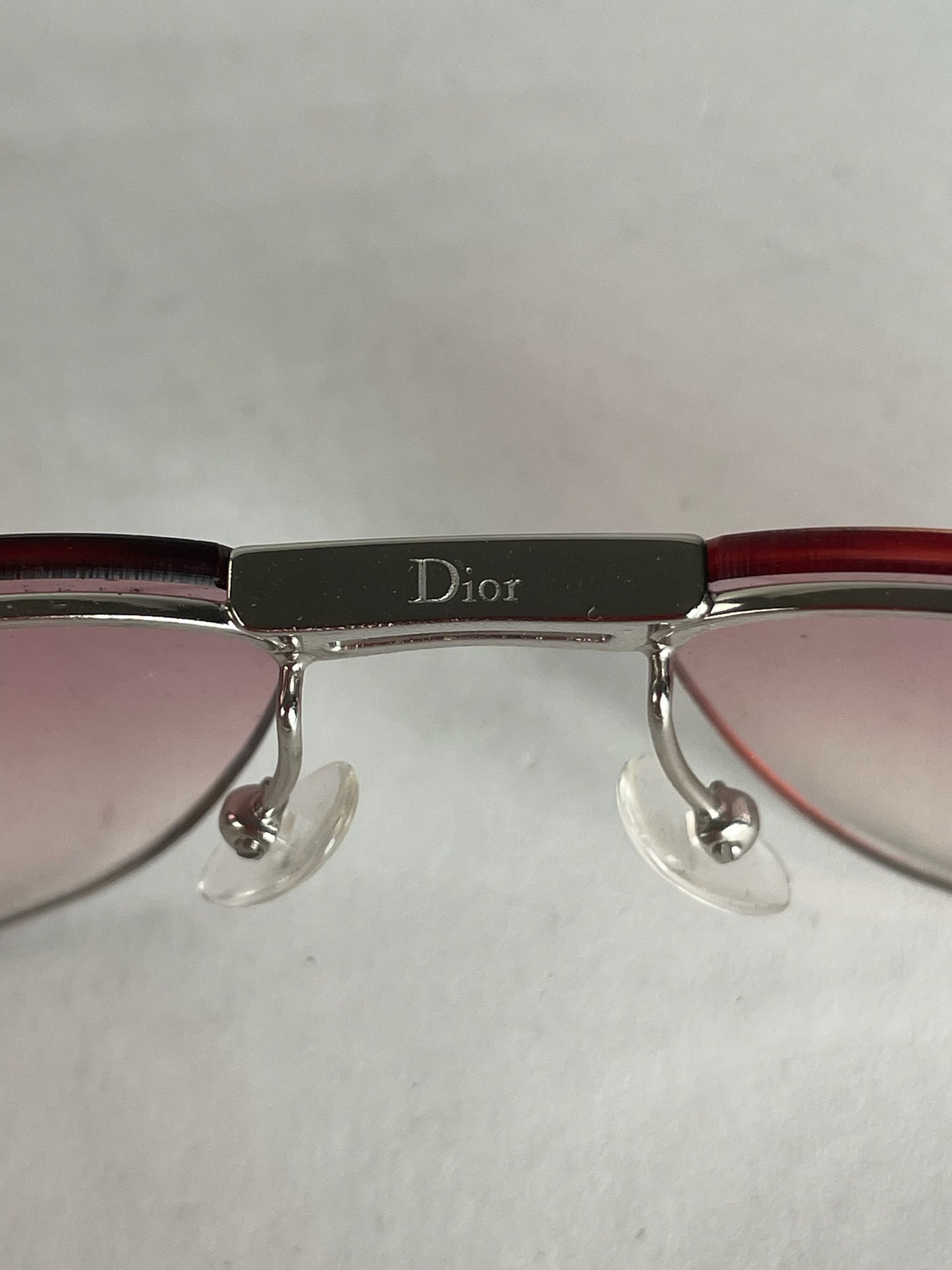 Vintage Dior Rimless Sunglasses Purple