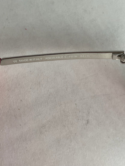 Vintage Dior Rimless Sunglasses Purple