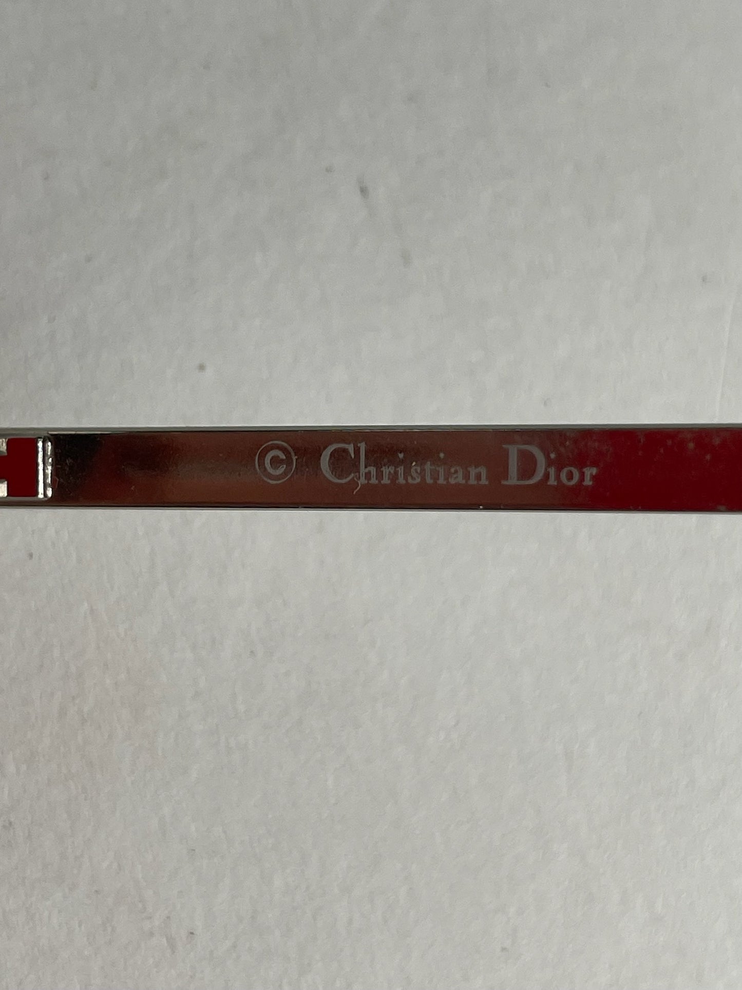 Vintage Dior Rimless Sunglasses Purple