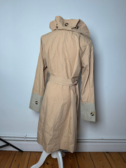 Vintage Chloe Cotton Trenchcoat Beige Brown XS