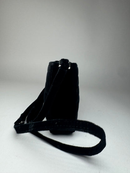 Sac bandoulière Courrèges vintage noir