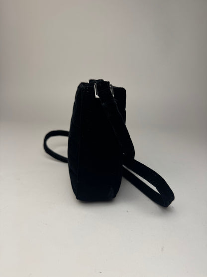 Sac bandoulière Courrèges vintage noir