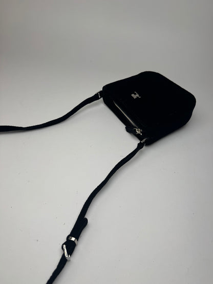 Sac bandoulière Courrèges vintage noir