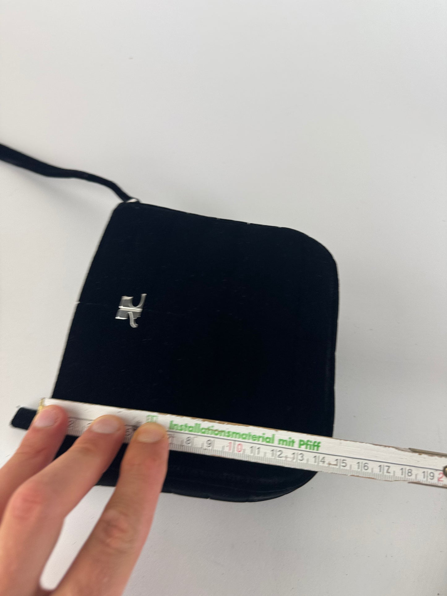 Sac bandoulière Courrèges vintage noir