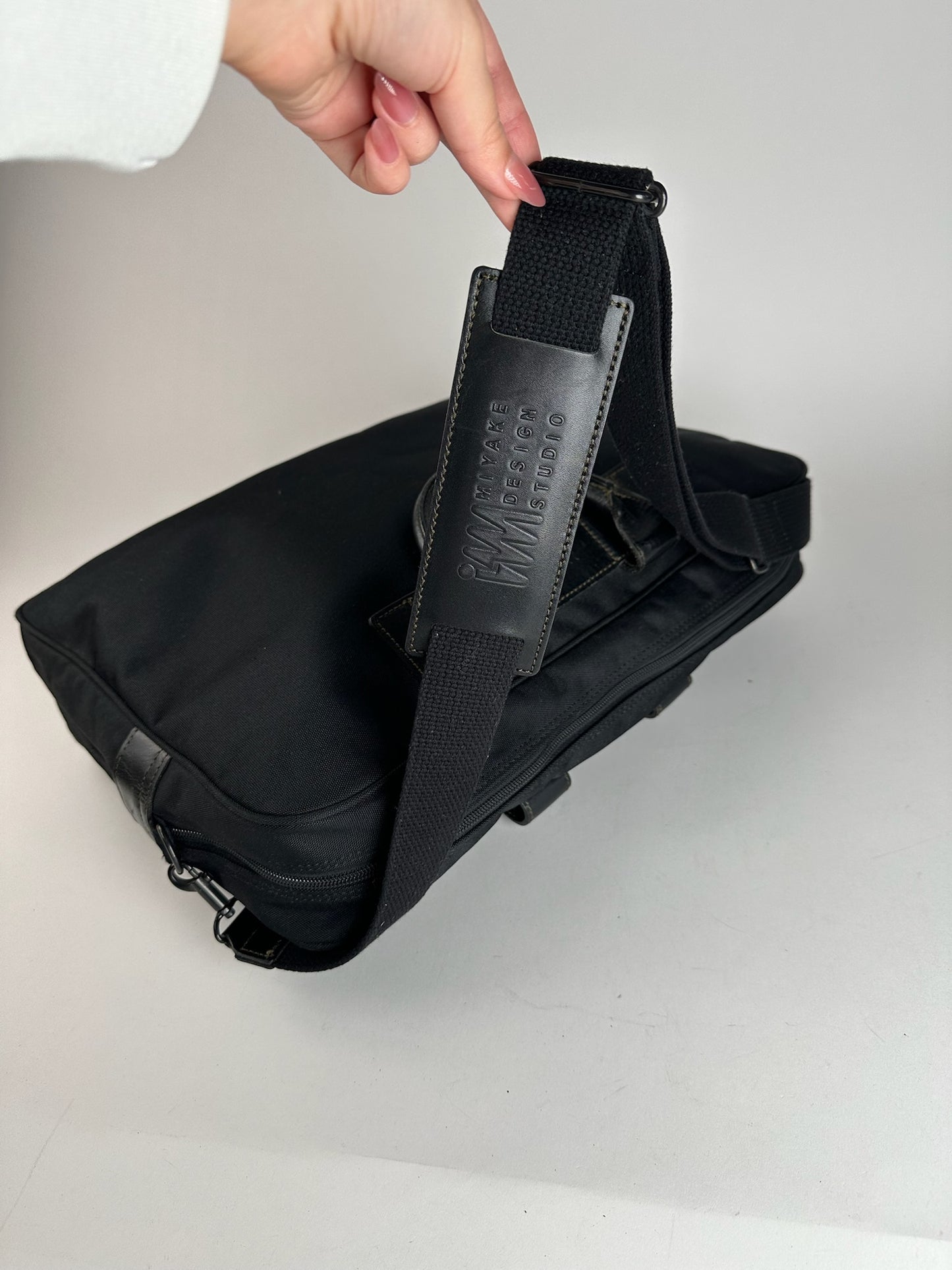 Vintage Issey Miyake Briefcase black