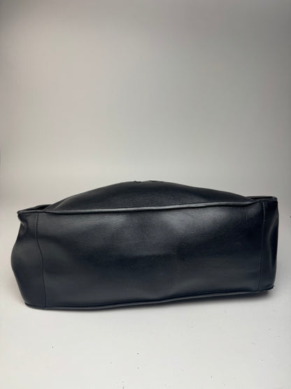 Vintage Stella Mc Cartney Vega Leather shopper black