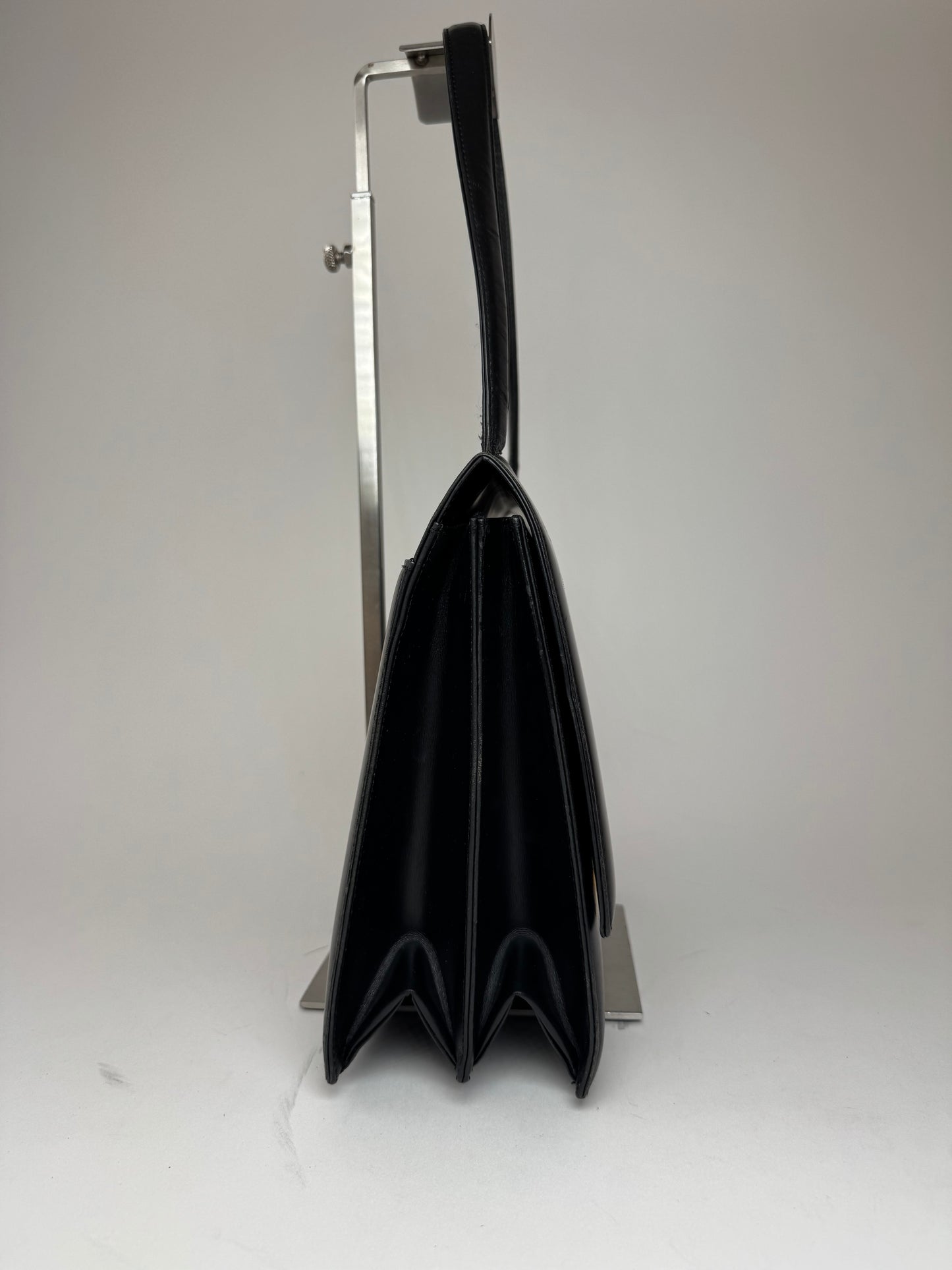 Vintage Givenchy 4G Patent Leather bag black