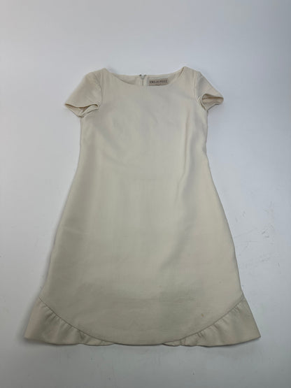 Vintage Emilio Pucci Wool Dress White M