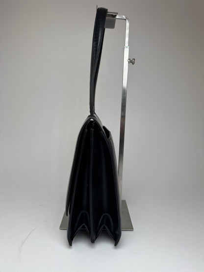 Vintage Givenchy 4G Patent Leather bag black