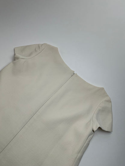 Vintage Emilio Pucci Wool Dress White M