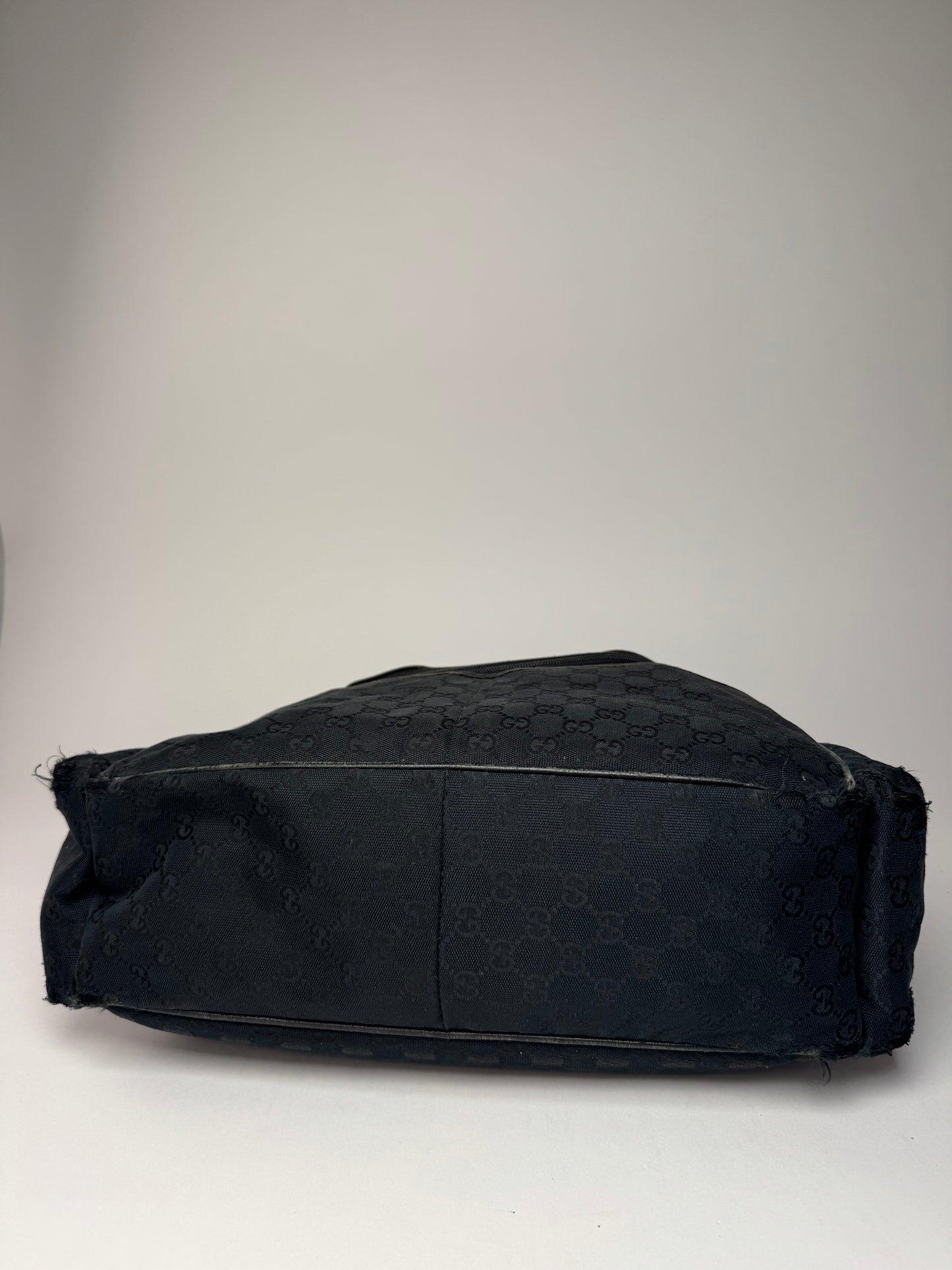 Vintage Gucci Multiway Monogram Bag black