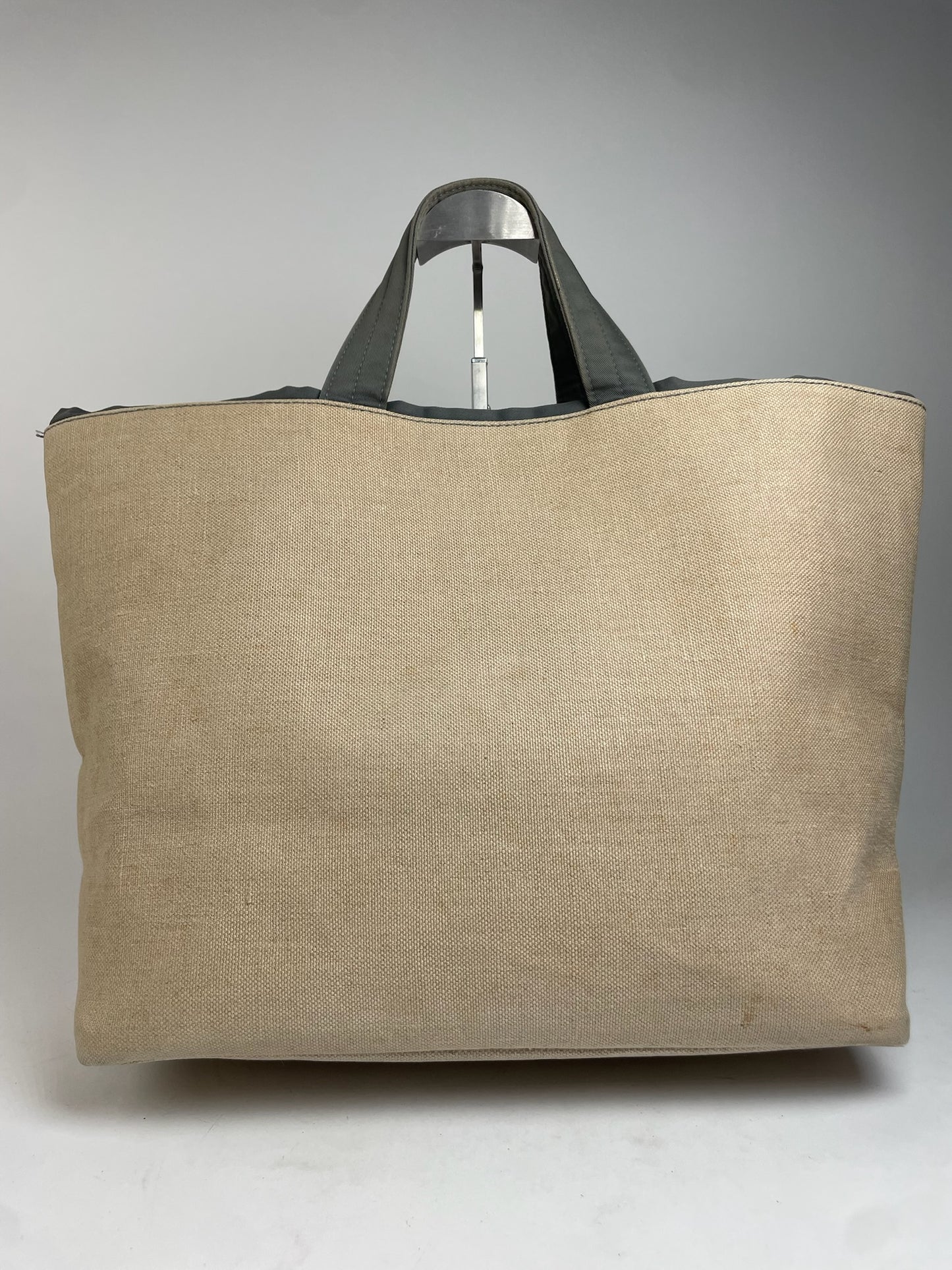 Vintage Comme Des Garçons Tote Bag Black Beige