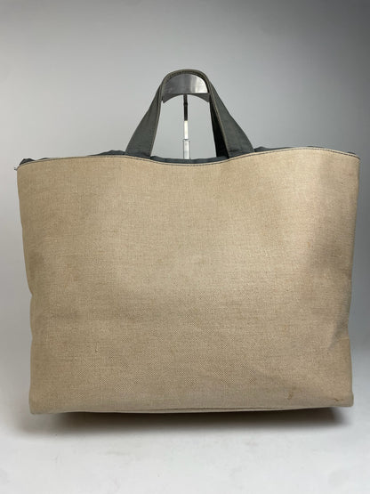 Vintage Comme Des Garçons Tote Bag Black Beige