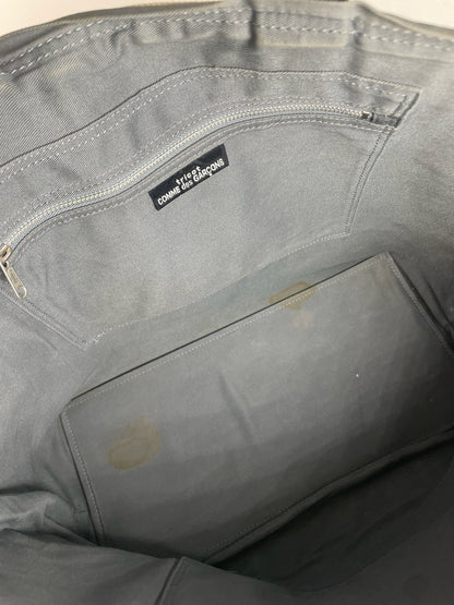 Vintage Comme Des Garçons Tote Bag Black Beige