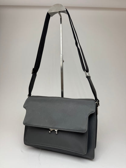 Vintage Marni 2way Trunk Bag Grey Black