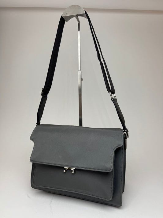 Vintage Marni 2way Trunk Bag Grey Black